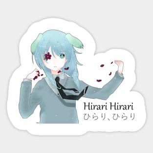 Hirari Hirari Trina Young Sticker